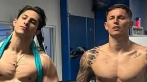 El increíble estado físico que presumieron Brian y Cervantes en pretemporada