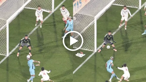 La toma que no se vio en TV del golazo de Rodrigo Aguirre con Uruguay