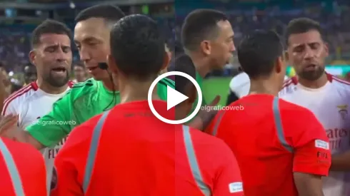 La acalorada discusión entre Marchesín y Otamendi en el Mundial de Clubes