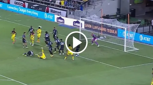 Sebastián Cáceres convirtió un golazo ante Minnesota