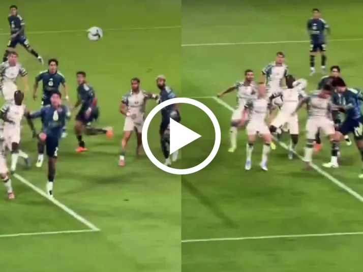La toma que no se vio en TV del golazo de Ramón Juárez ante Portland en Leagues Cup