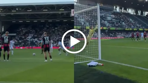 Raúl Jiménez se luce con golazo de tiro libre en pretemporada con Fulham