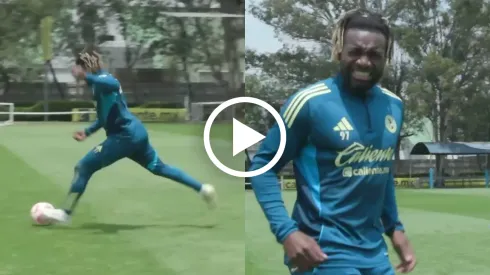 Saint-Maximin hace golazo con América y lo celebra de manera épica