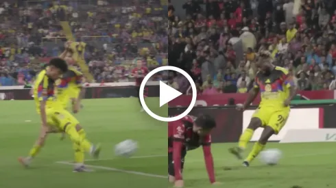 El golazo de Saint-Maximin desde una toma que no se vio en TV