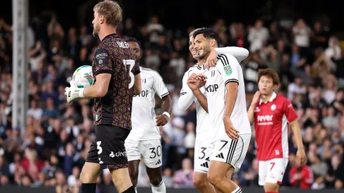 Raúl Jiménez convirtió en la victoria del Fulham