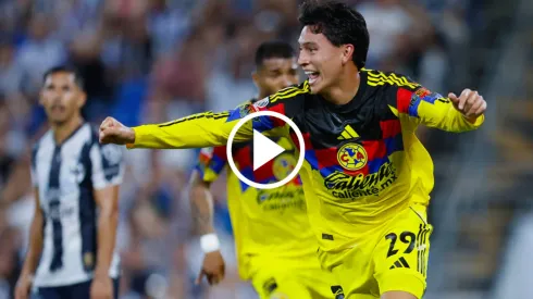 América se llevó un punto de manera milagrosa ante Monterrey