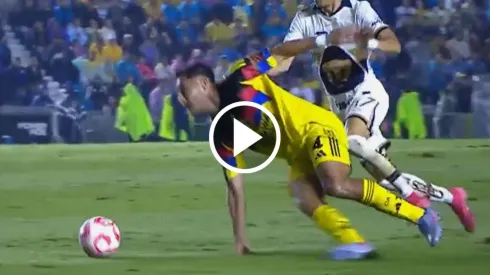 Sebastián Cáceres se cayó en un momento decisivo