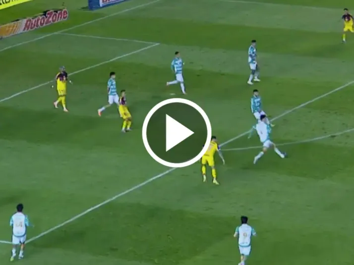 Brutal zapatazo: Así fue el golazo de Alan Cervantes