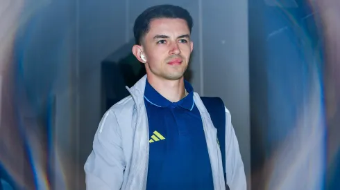 Álvaro Fidalgo llegando al Estadio Ciudad de los Deportes, para jugar un partido con el Club América.