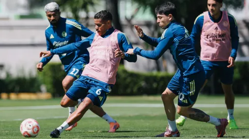 Los ausentes en el entrenamiento de América para el juego ante León