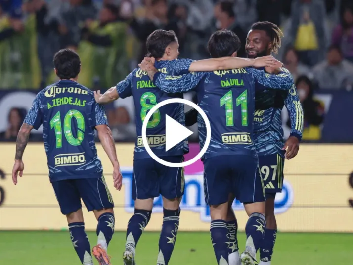 América igualó ante el LA Galaxy en un amistoso que dejó sensaciones positivas