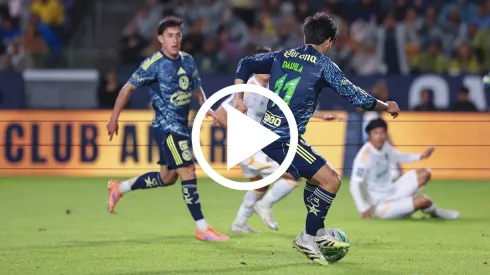 Víctor Dávila se lució con un doblete en el último partido del Club América.