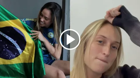América Femenil presenta a su nueva jugadora con ayuda de Priscila Flor da Silva