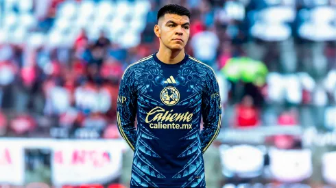 Así luciría Iván Tona con el uniforme de visita del Club América.