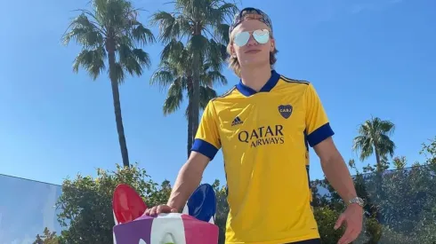 Está loco: Haaland subió a Instagram una foto con la camiseta de Boca