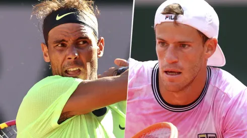 Rafael Nadal vs. Diego Schwartzman por el Roland Garros (Foto: Getty Images).