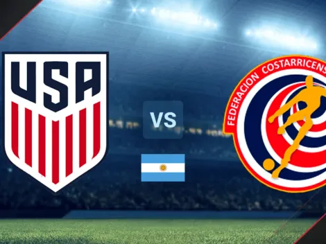 Cómo VER en Argentina el amistoso de Estados Unidos vs. Costa Rica.