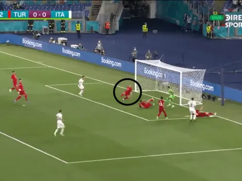 Video: el primer gol de la Eurocopa fue en contra y lo festejó Italia