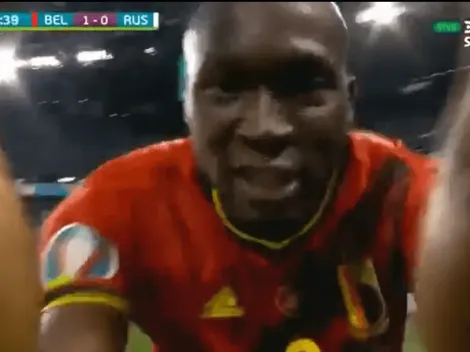 Video: Lukaku marcó un gol para Bélgica, se acercó a la cámara y le dijo esto a Eriksen