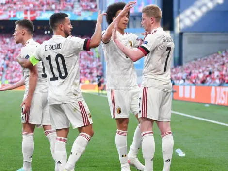 Kevin De Bryune entró y cambió el resultado para que Bélgica le gane a Dinamarca