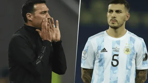 Scaloni podría cuidar a Paredes.