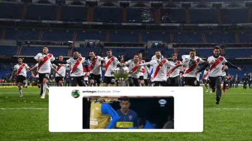 Volvió Santiese: reapareció dos años después con un video de la final de Madrid