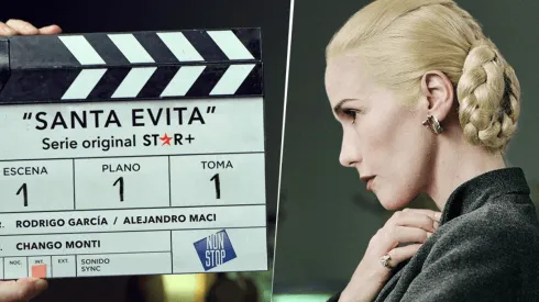 La serie Santa Evita con Natalia Oreiro será estrenada en Stars+ (Fuente: Instagram Natalia Oreiro)