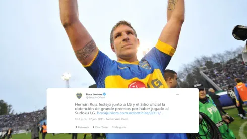 Totalmente fuera de contexto: el primer tuit de Boca tras el descenso de River