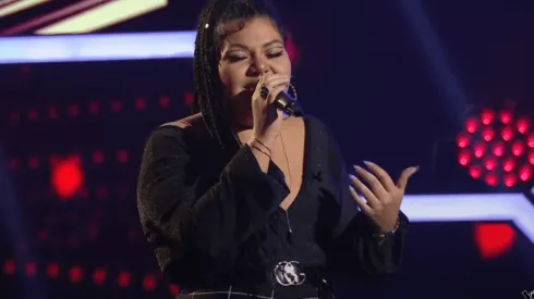 Esperanza Careri, la participante que sorprendió a todo el jurado (Fuente: YouTube La Voz Argentina)