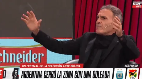 Ruggeri se calentó en F90: "¿Qué hace Casemiro que no hacen los nuestros?"
