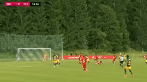 Video: así fue el primer gol de Capaldo en Austria