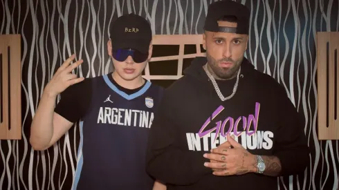 Hasta lo nombra a Diego: Bizarrap sacó la session con Nicky Jam y explotó todo