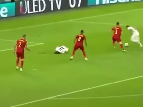 Immobile se hizo el lesionado y se levantó cuando vio que fue gol