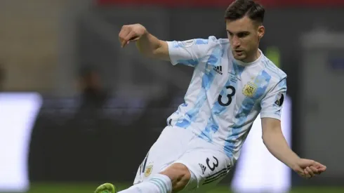 Nicolás Tagliafico y un tuit antes de la final.