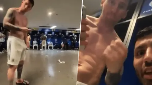 El Kun agarró de sorpresa a Messi.