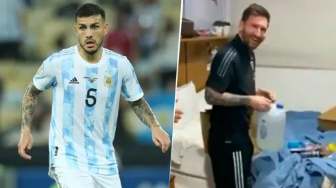 Paredes contó la verdad de los regalos de Messi (Foto: Getty Images y Messi vía Instagram)