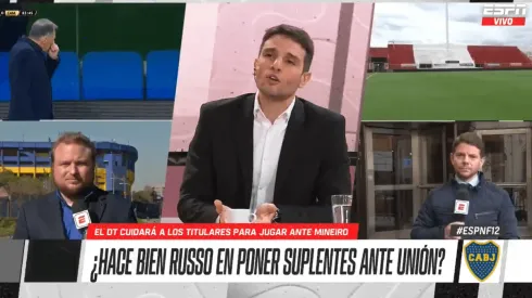 Edul, muy enojado con una decisión de Boca.