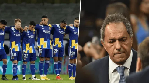 Scioli y el comunicado de la embajada sobre Boca.