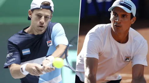 Diego Schwartzman y Facundo Bagnis debutan en el dobles del torneo de tenis de Tokio 2020. (Fotos: Getty Images).