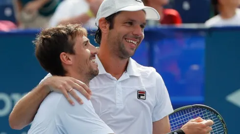Horacio Zeballos y Andrés Molteni. (Foto: Getty Images).