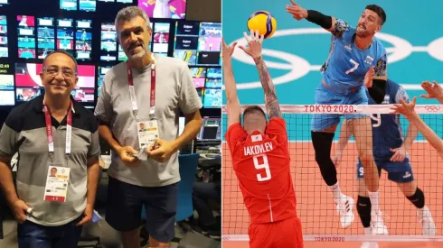 José Montesano relata al voley argentino en Tokio 2020.