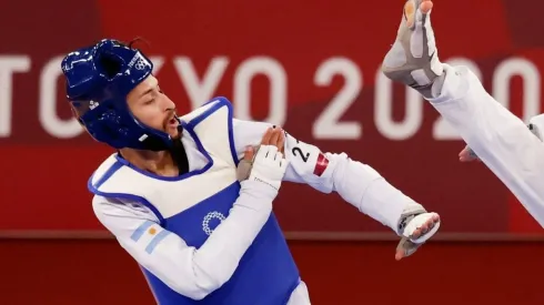 Lucas Guzmán quedó cerca del bronce, pero no alcanzó.
