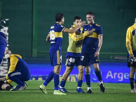 Parte médico oficial: se desgarró uno de los titulares de Boca ante Banfield