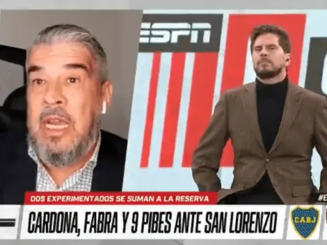 Chavo Fucks se desquitó con un jugador de Boca