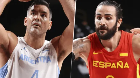 Argentina vs. España por el básquet masculino de Tokio 2020. (Fotos: Getty Images).