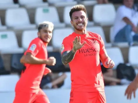 Buffarini tuvo un debut para el olvido en Huesca, su nuevo equipo