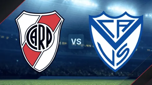 River vs. Vélez por la sexta fecha de la Liga Profesional.