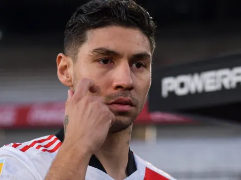 Ante la posible salida de Montiel, los hinchas de River hicieron TT a Fabricio Bustos