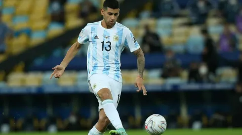 Cristian Romero en la Selección Argentina.