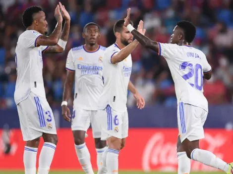 El Real Madrid no pudo con el Levante y rescató un agónico empate 3 a 3